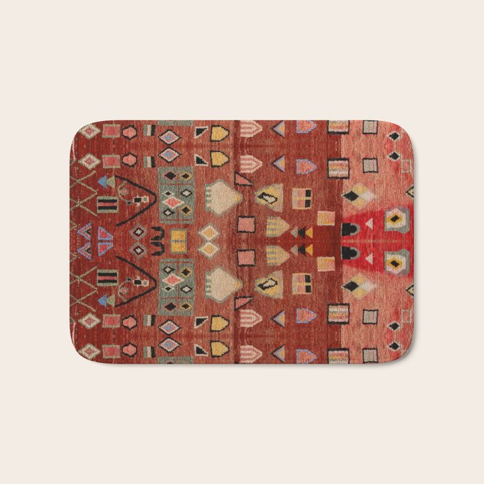 Heritage Moroccan Berber Style Design D9 Bath Mat Gallery Image 1