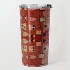 Heritage Moroccan Berber Style Design D9 Travel Mug Gallery Image 2