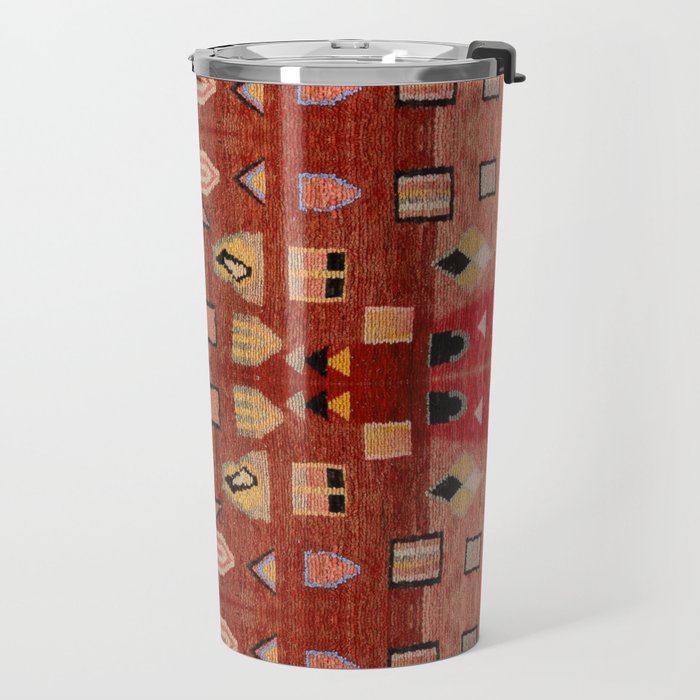 Heritage Moroccan Berber Style Design D9 Travel Mug Gallery Image 2