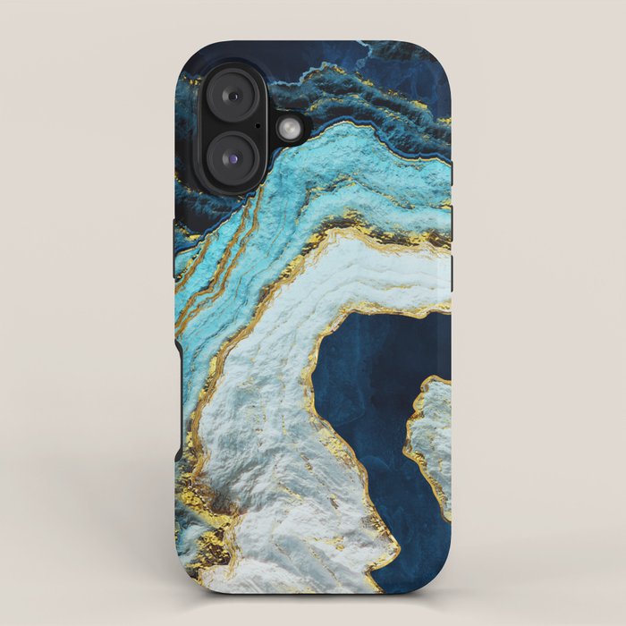 Aerial Ocean Abstract iPhone Case Gallery Image 1