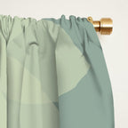 Lotus Flower Minimalism XIV Window Curtain Gallery Image 2