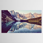 Moraine Lake Reflection Tablecloth Gallery Image 2