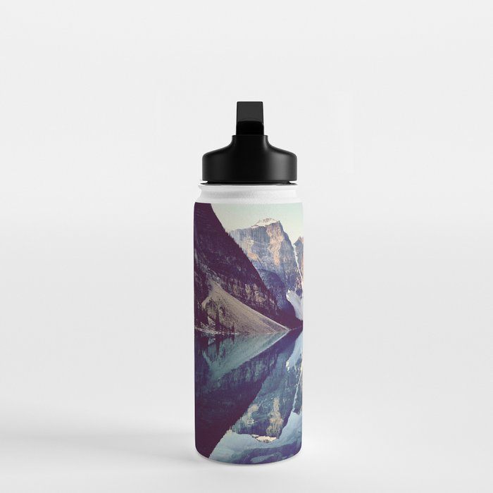 Moraine Lake Reflection Water Bottle Gallery Image 3