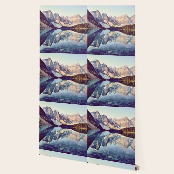 Moraine Lake Reflection Wallpaper Gallery Image 2