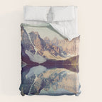 Moraine Lake Reflection Duvet Cover Gallery Image 6