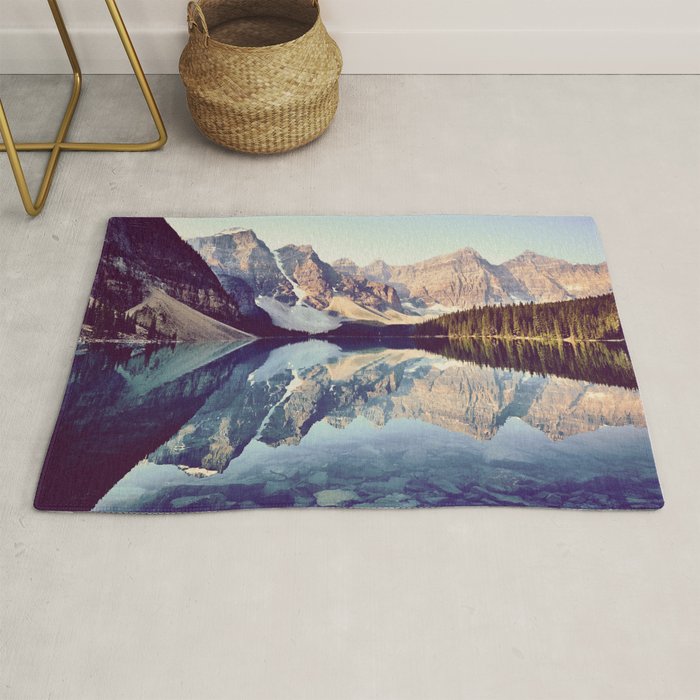 Moraine Lake Reflection Rug Gallery Image 1
