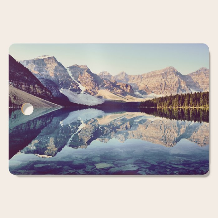 Moraine Lake Reflection Cutting Board Gallery Image 1