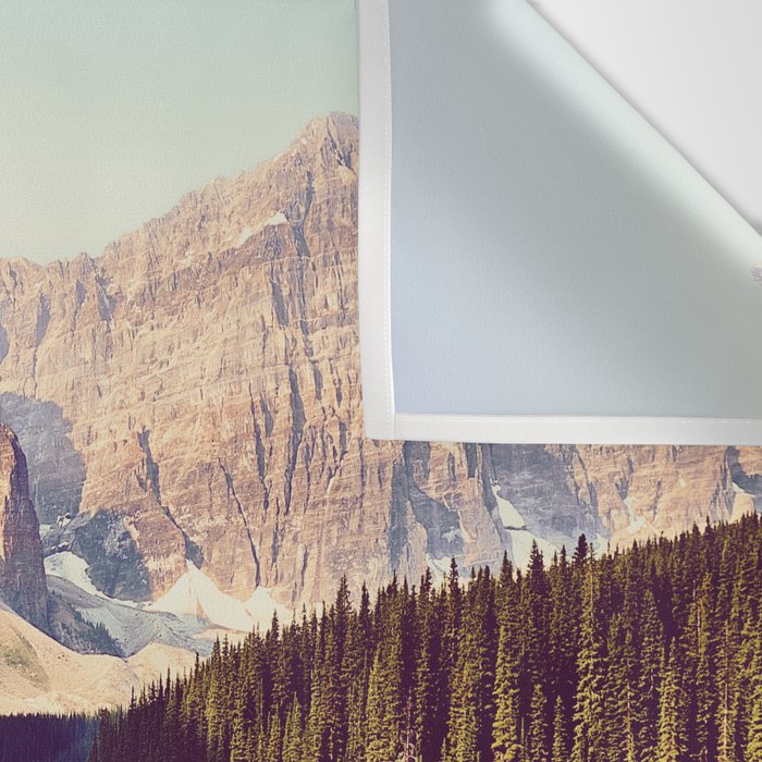 Moraine Lake Reflection Wall Tapestry Gallery Image 3