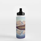 Moraine Lake Reflection Water Bottle Gallery Image 2