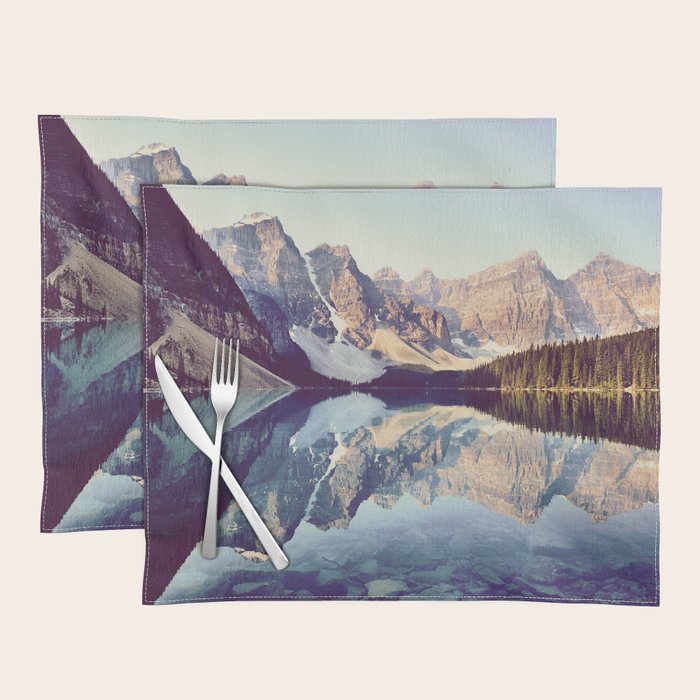 Moraine Lake Reflection Placemat Gallery Image 1