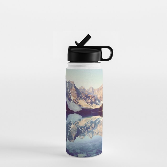 Moraine Lake Reflection Water Bottle Gallery Image 1