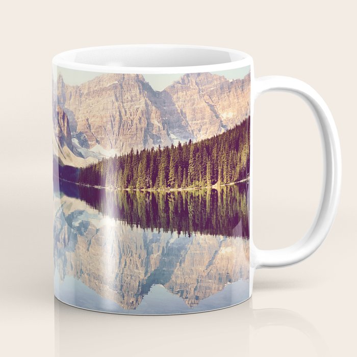 Moraine Lake Reflection Coffee Mug Gallery Image 1