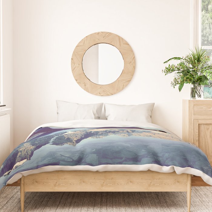 Moraine Lake Reflection Duvet Cover Gallery Image 3