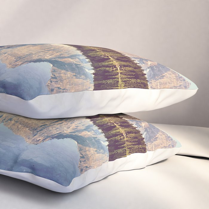 Moraine Lake Reflection Pillow Sham Gallery Image 3
