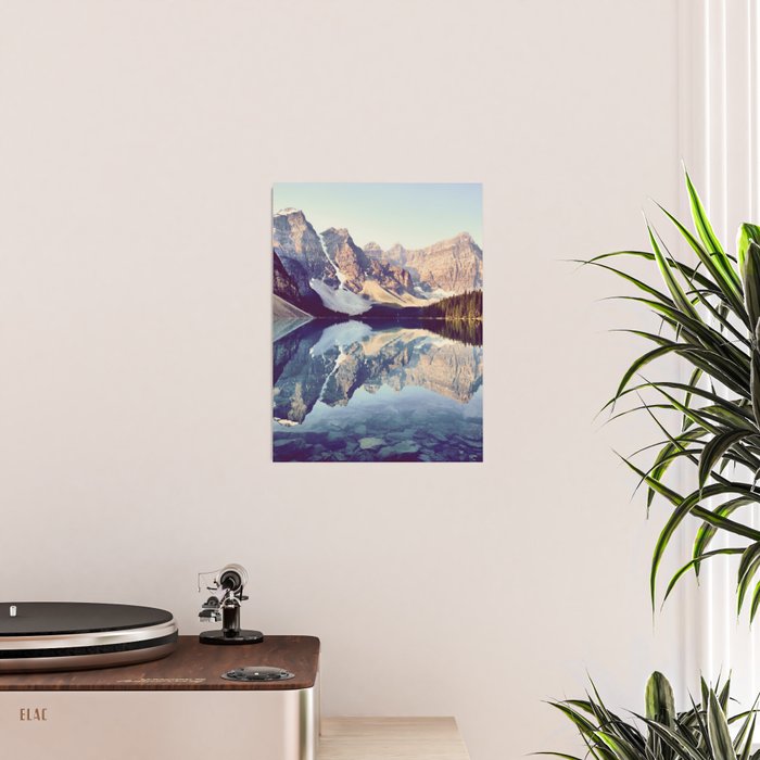 Moraine Lake Reflection Poster Gallery Image 2