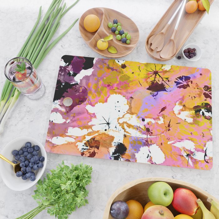 Wildflower Light Cutting Board Gallery Image 2