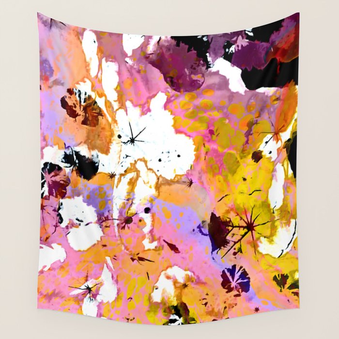 Wildflower Light Wall Tapestry Gallery Image 1