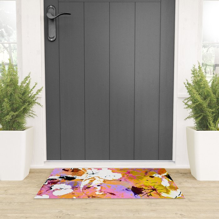 Wildflower Light Welcome Mat Gallery Image 3