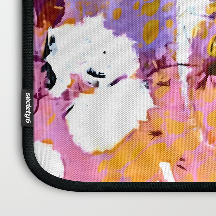 Wildflower Light Laptop Sleeve Gallery Image 3