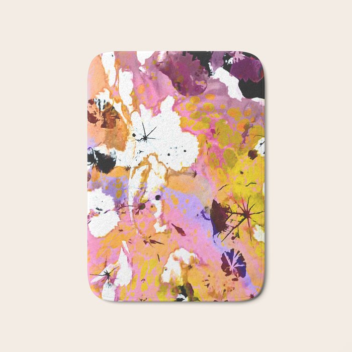 Wildflower Light Bath Mat Gallery Image 1