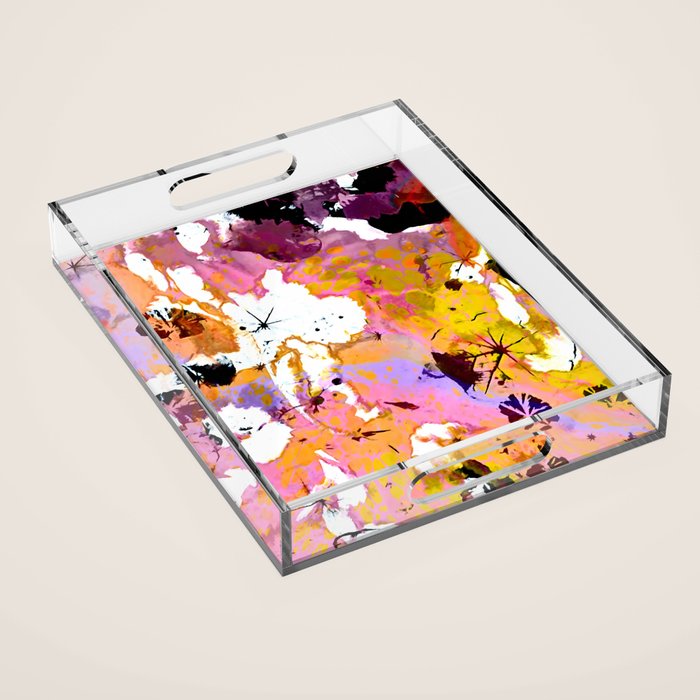 Wildflower Light Acrylic Tray Gallery Image 1