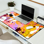 Wildflower Light Desk Mat Gallery Image 2