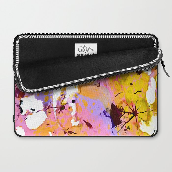 Wildflower Light Laptop Sleeve Gallery Image 2
