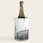 Jackson Square New Orleans Black and White Photography Wine Chiller Gallery Image 3