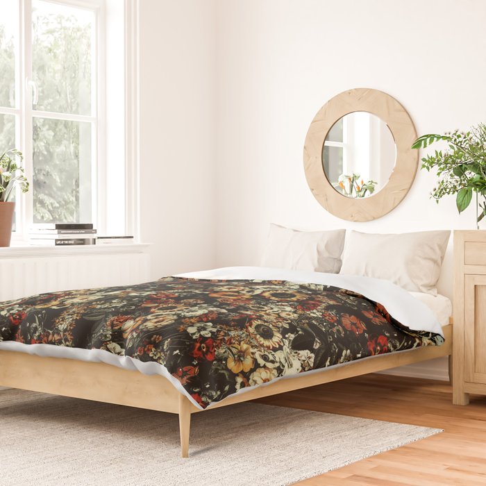 Winter Night Garden Duvet Cover Gallery Image 2