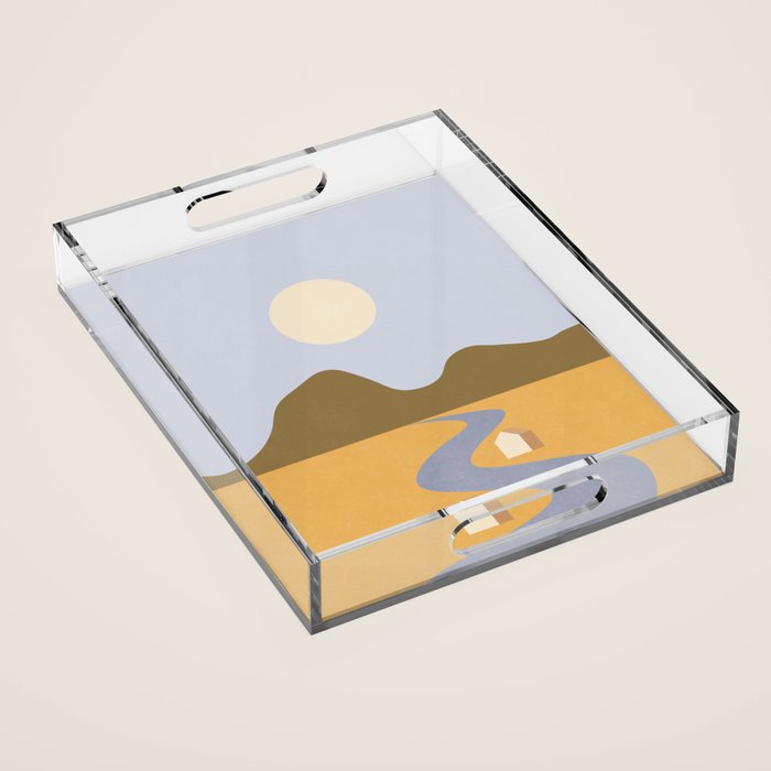 Tiny House #5 Acrylic Tray Gallery Image 1