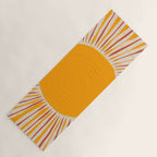 Retro Sunrise Yoga Mat Gallery Image 1