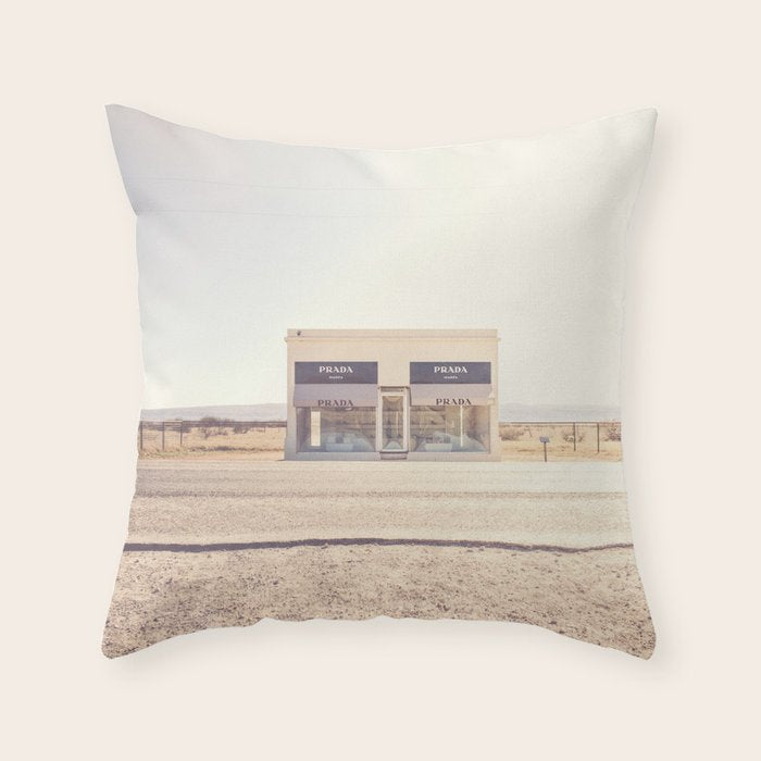 Marfa Texas Icon Throw Pillow Gallery Image 1