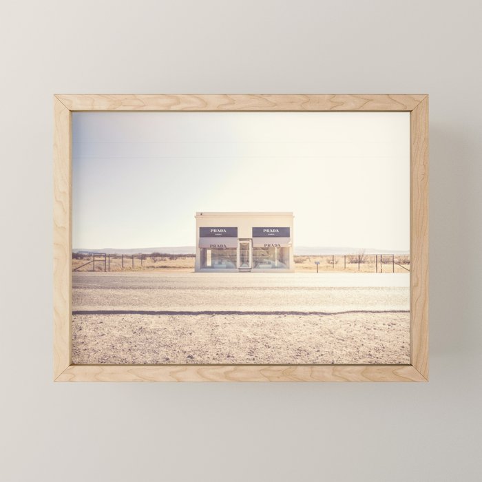 Marfa Texas Icon Mini Art Print Gallery Image 1