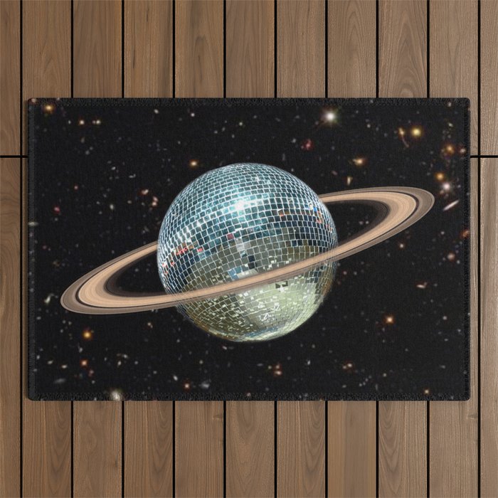Saturn Disco II Outdoor Rug Gallery Image 1