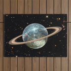 Saturn Disco II Outdoor Rug Gallery Image 1