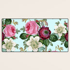 Floral enchant Desk Mat Gallery Image 3