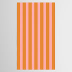 Simple Stripes Pattern - Pink Orange Tablecloth Gallery Image 2