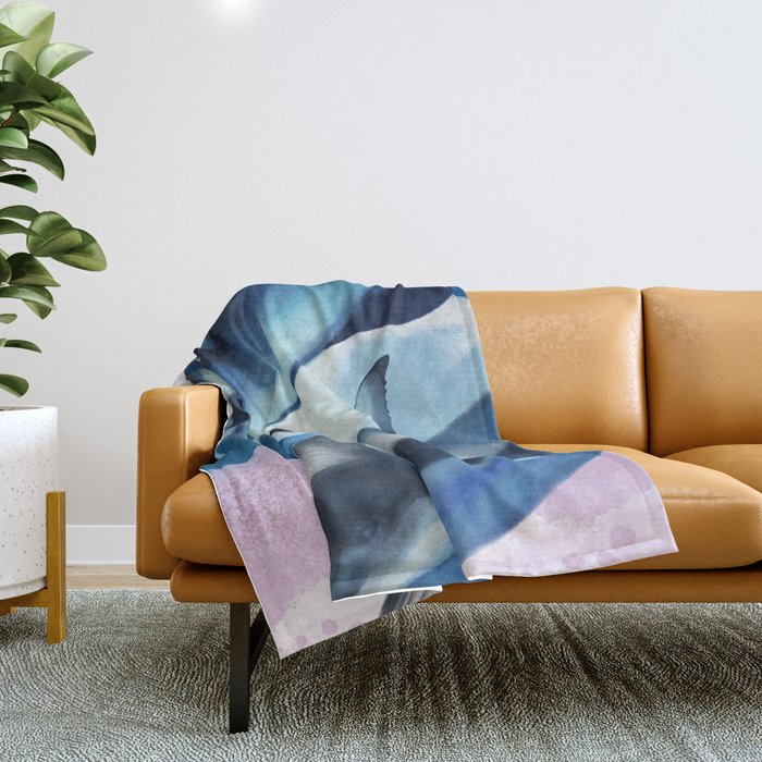 Silent Giants Throw Blanket Gallery Image 1