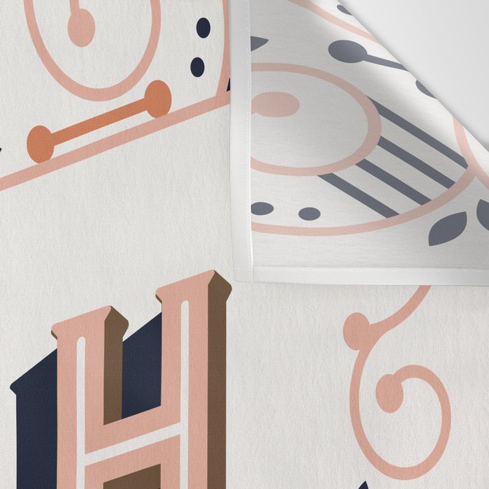 Nah - Peach Palette Wall Tapestry Gallery Image 3