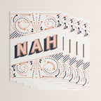 Nah - Peach Palette Wrapping Paper Gallery Image 3