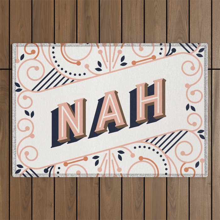 Nah - Peach Palette Outdoor Rug Gallery Image 1