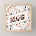 Nah - Peach Palette Mini Art Print Gallery Image 1