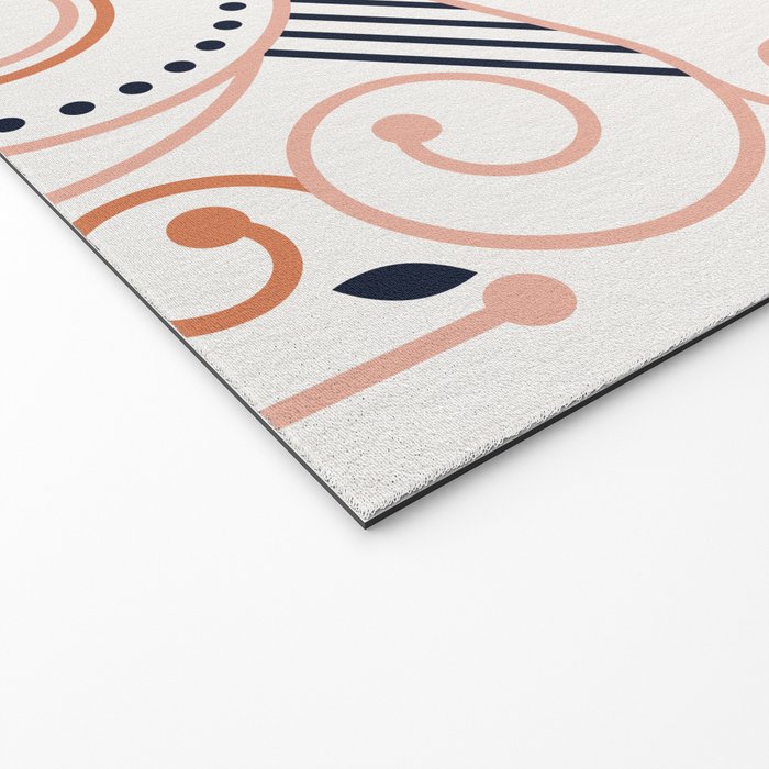 Nah - Peach Palette Welcome Mat Gallery Image 2