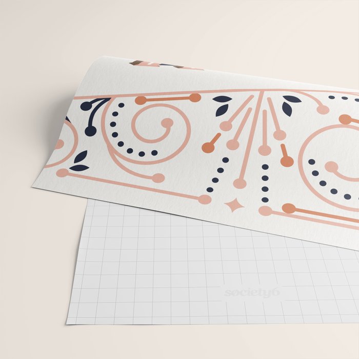 Nah - Peach Palette Wrapping Paper Gallery Image 2