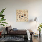 Nah - Peach Palette Wood Wall Art Gallery Image 2