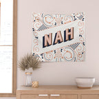 Nah - Peach Palette Wall Tapestry Gallery Image 2