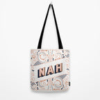 Nah - Peach Palette Tote Bag Gallery Image 2