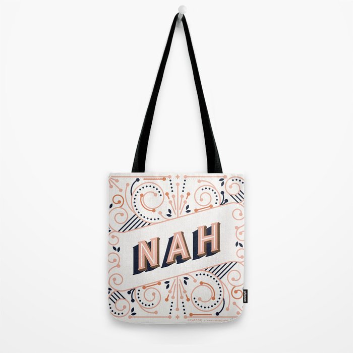 Nah - Peach Palette Tote Bag Gallery Image 2