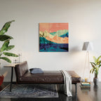 Blue waters Wood Wall Art Gallery Image 2