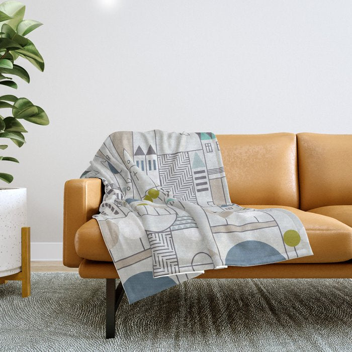 I think I like this little life Throw Blanket Gallery Image 1